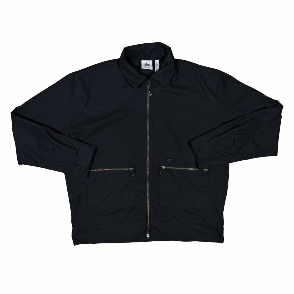 Adidas Originals Mens Small Jacket Full-Zip Black HK2919